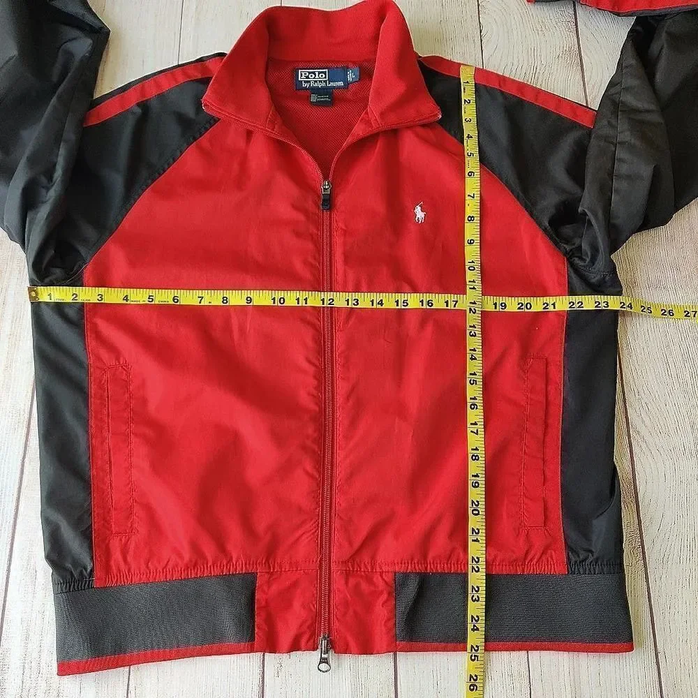 Vintage Polo by Ralph Lauren windbreaker jacket sz L